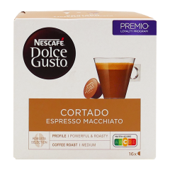 Dolce Gusto cortado espresso macchiato 101 gr.
