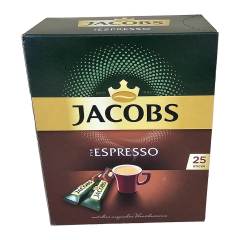Jacobs espresso eintassenportion - 25 sticks / 45 gr.