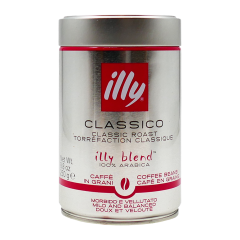 Illy espresso classico classic roast bonen blik 250 gr. (7580)