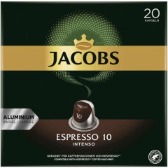 Jacobs NCC espresso intenso 20 alu-kaps / 104 gr.