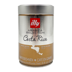 Illy arabica selection Costa Rica bonen blik 250 gr.(9980)