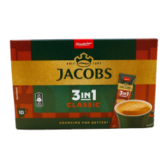 Jacobs 3in1 classic - 10 sticks / 120  gr.