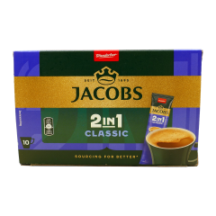 Jacobs 2in1 classic - 10 sticks / 124  gr.