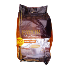 Favor megabeutel darkroast 100 pads