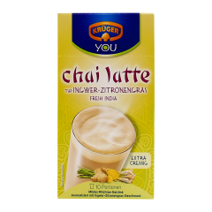 Kruger chai latte fresh india ingwer-zitronengras pak 10 sachets á 25 gr.