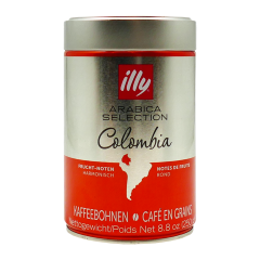 Illy arabica selection Kolumbien bonen blik 250 gr.(7098)