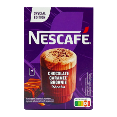 Nescafe gold chocolate caramel brownie mocha 7 sachets / 149,8 gr.