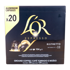 L'Or espresso ristretto 20 NCC alu-caps / 104 gr.