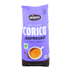 Minges bio-café corico espresso bonen 500 gr.