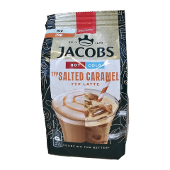 Jacobs hot & cold salted caramel latte 340 gr.