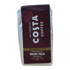 Costa coffee prof. mocha italia medium roast bonen 1 kg. (3238)