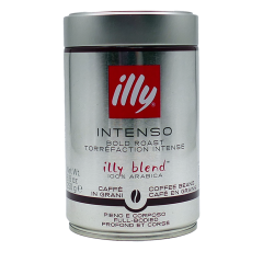 Illy espresso intenso bold roast bonen blik 250 gr. (7393)