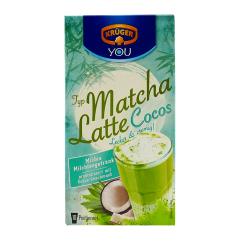 Kruger matcha latte kokos pak 10 sachets á 25 gr.