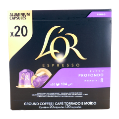 L'Or espresso lungo profondo 20 NCC alu-caps / 104 gr.