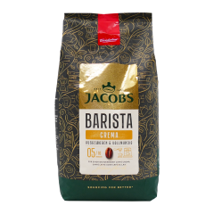 Jacobs barista crema bonen 1 kg. (7496)
