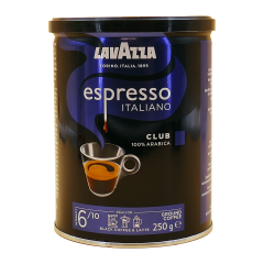 Lavazza club blik 250 gr.