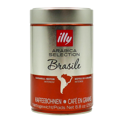 Illy arabica selection Brasile bonen blik 250 gr.(A116)