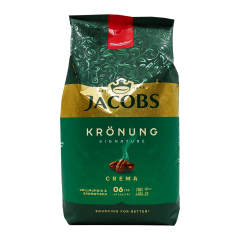 Jacobs kronung crema bonen 1 kg.