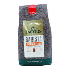 Jacobs barista crema intens bonen 1 kg.