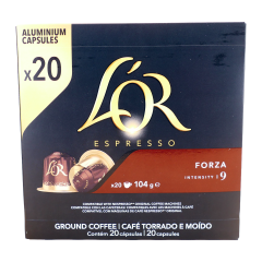 L'Or espresso forza 20 NCC alu-caps / 104 gr.