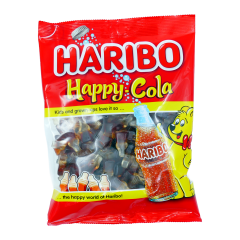 Haribo happy cola zak 1 kg.