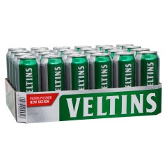 Veltins pils 500 ml. / tray 24 blikken