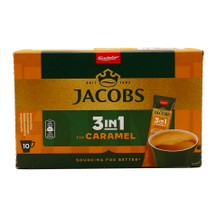 Jacobs 3in1 caramel - 10 sticks / 112 gr.