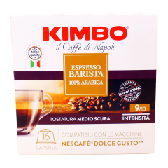 Kimbo DG barista 100% arabica 16 caps
