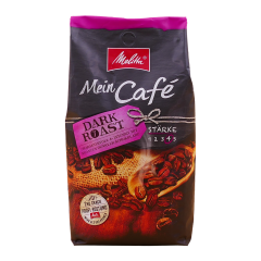 Melitta mein café dark roast bonen 1 kg.