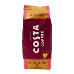 Costa coffee caffè crema velvet medium roast bonen 1 kg.