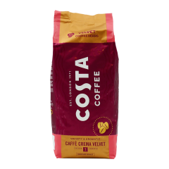 Costa coffee caffè crema velvet medium roast bonen 1 kg.