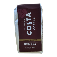 Costa coffee prof. mocha italia medium roast bonen 1 kg.