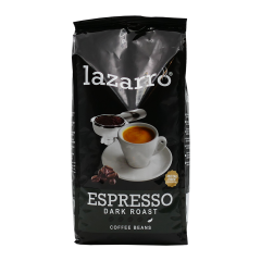 Lazarro espresso dark roast bonen 1 kg