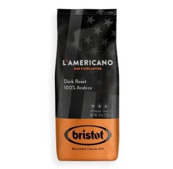 Bristot® l'americano dark roast 100% arabica bonen 1 kg.