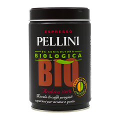 Pellini BIO biologica 100% arabica blik 250 gr.