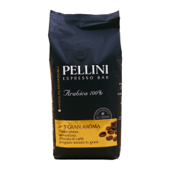 Pellini Nr. 3 gran aroma 100% arabica bonen 1 kg.
