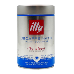 Illy espresso decaf décaféiné gem. blik 250 gr. (8865)