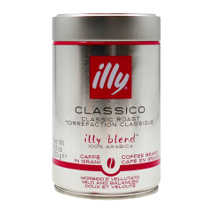 Illy espresso classico classic roast bonen blik 250 gr. (7580)