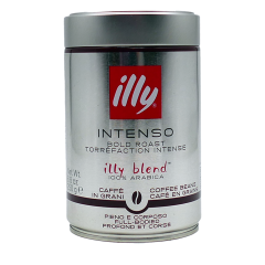 Illy espresso intenso bold roast bonen blik 250 gr. (7393)
