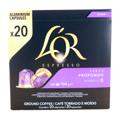 L'Or espresso lungo profondo 20 NCC alu-caps / 104 gr.