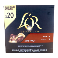 L'Or espresso forza 20 NCC alu-caps / 104 gr.