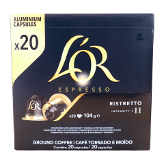 L'Or espresso ristretto 20 NCC alu-caps / 104 gr.