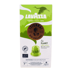 Lavazza capsules alu tierra bio for planet 10 NCC cups / 57 gr.
