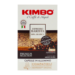 Kimbo espresso barista 100% arabica NCC 30 alu cups (014441)