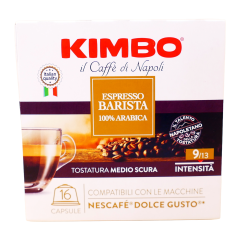 Kimbo DG barista 100% arabica 16 caps