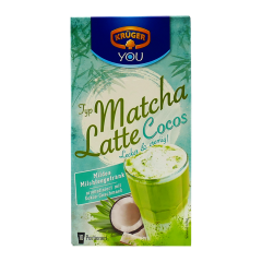 Kruger matcha latte kokos pak 10 sachets á 25 gr.