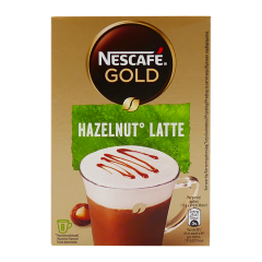 Nescafe gold latte hazelnut 8 sachets / 120 gr.