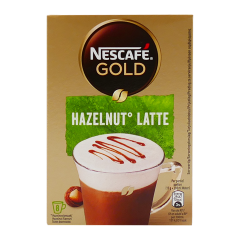 Nescafe gold latte hazelnut 8 sachets / 120 gr.
