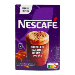 Nescafe gold chocolate caramel brownie mocha 7 sachets / 149,8 gr.