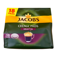 Jacobs crema kräftig 18 pads / 118 gr.